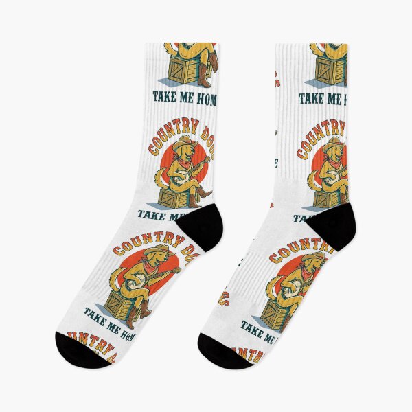 Item preview, Country Dog Banjo Player Take Me Home designed and sold by GiaoCalonas.