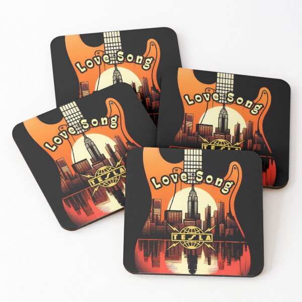 Item preview, Teslas Band Love Songs Retro 90S Rock designed and sold by cerymopl.
