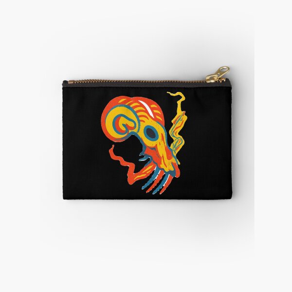 Item preview, Gothic Ram Skull Tattoo - Psychedelic Acid Colors designed and sold by Ideniquo.