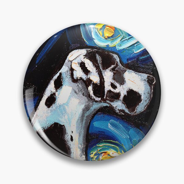 Item preview, Harlequin Great Dane Night designed and sold by AjaTrier.