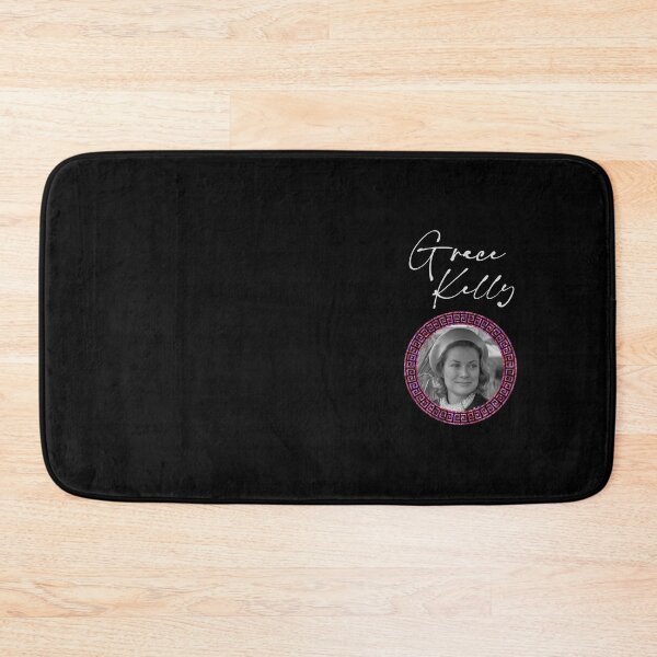 Item preview, Grace Kelly B&W (Lt. Grey on Black) designed and sold by PawsitiveMum3.