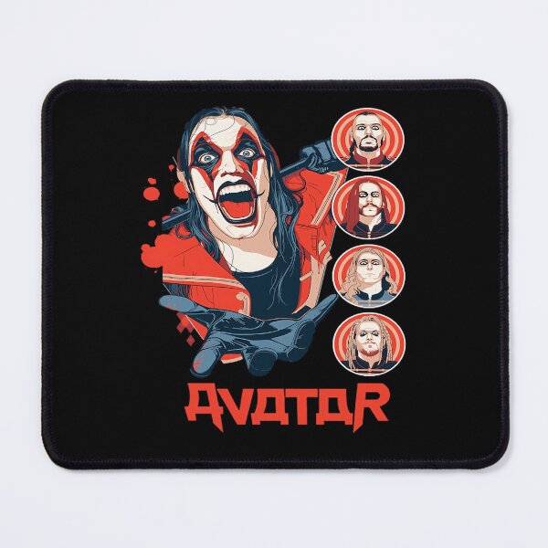 Item preview, Makeup Character Screaming Multiple Circle Portraits designed and sold by TwinklePress.