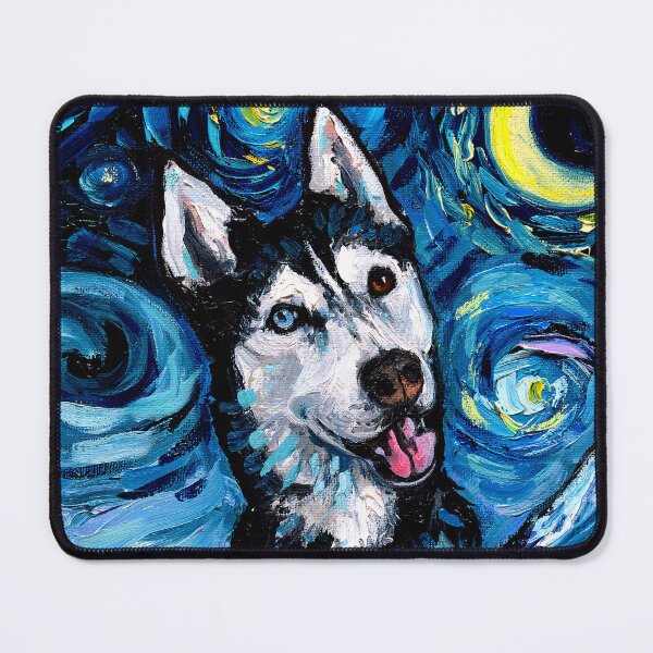 Item preview, Happy Husky Night designed and sold by AjaTrier.