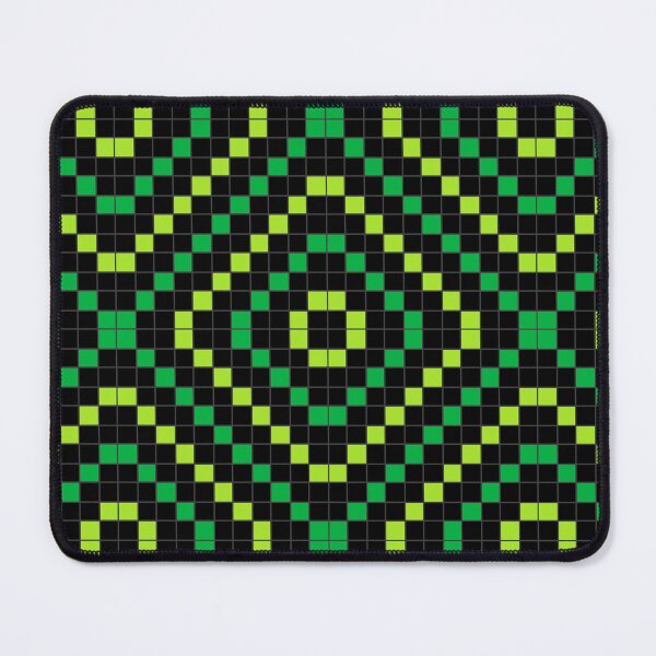 Item preview, Neon Matrix Cyber Grid Seamless Pixel Pattern designed and sold by ccitypictures.