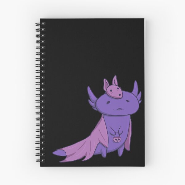 Item preview, Halloween Axolotl in a Bat Costume designed and sold by VODkmw.
