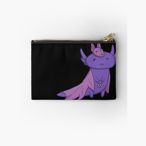 Item preview, Halloween Axolotl in a Bat Costume designed and sold by VODkmw.