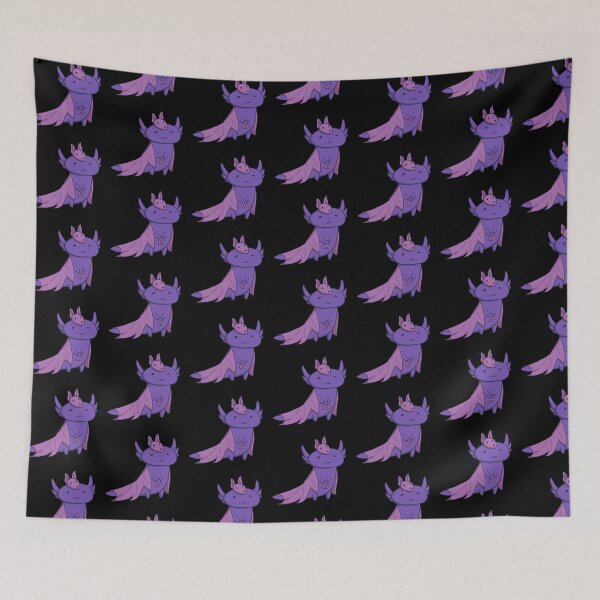 Item preview, Halloween Axolotl in a Bat Costume designed and sold by VODkmw.