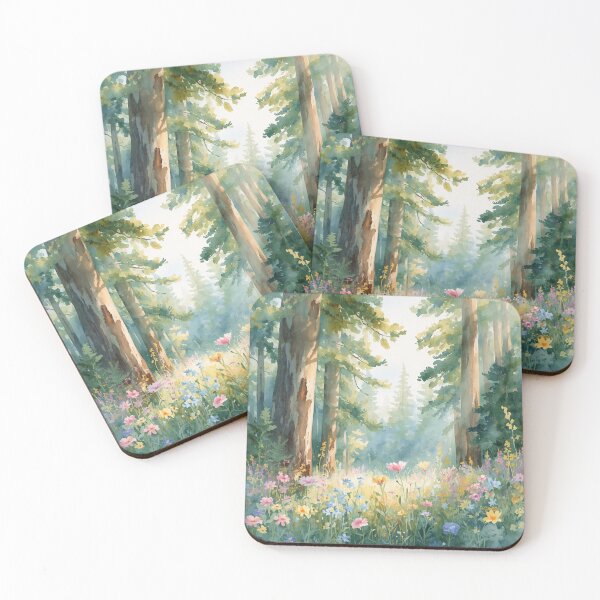 Item preview, Wildflowers Summer Forest designed and sold by SeaStarAlex.