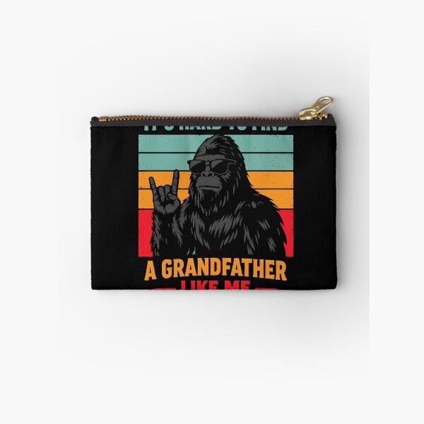 Item preview, It's Hard To Find A Grandfather Like Me - Funny Bigfoot Grandpa Retro Art designed and sold by PixelMarrero.