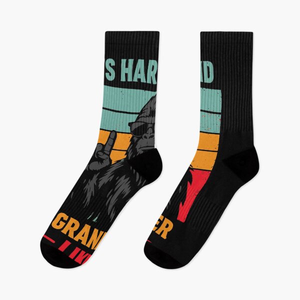 Item preview, It's Hard To Find A Grandfather Like Me - Funny Bigfoot Grandpa Retro Art designed and sold by PixelMarrero.