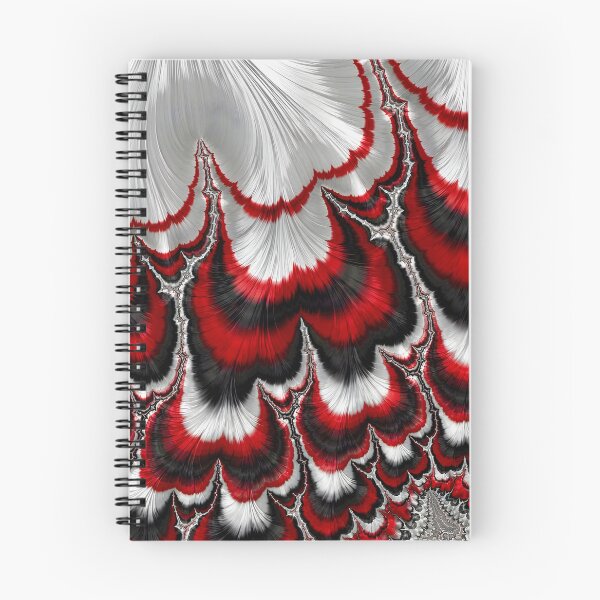 Item preview, Flamenco Dancer:  Intricate Abstract Black and Red Fractal Pattern designed and sold by Vicky Brago-Mitchell®.