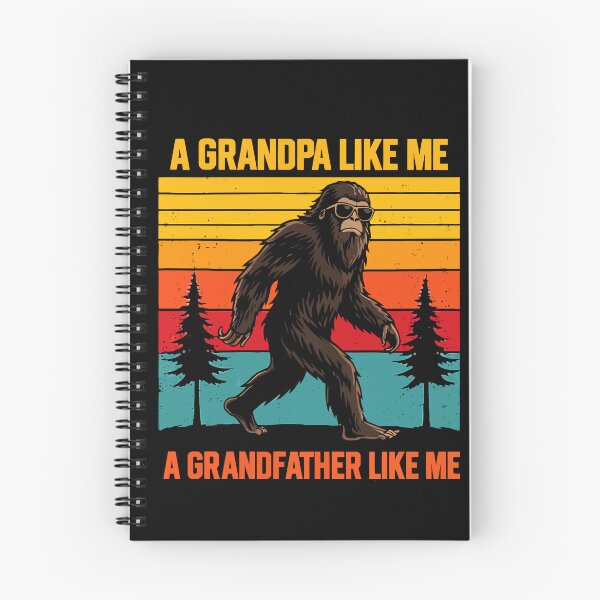 Item preview, It's Hard To Find A Grandfather Like Me - Funny Bigfoot Grandpa Retro Art designed and sold by PixelMarrero.