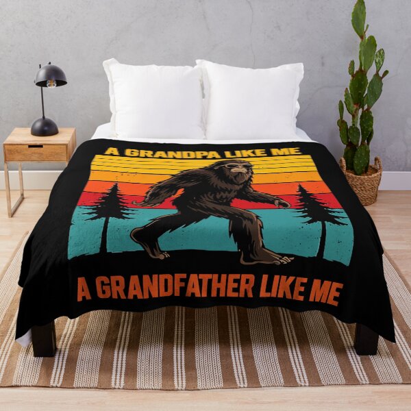 Item preview, It's Hard To Find A Grandfather Like Me - Funny Bigfoot Grandpa Retro Art designed and sold by PixelMarrero.