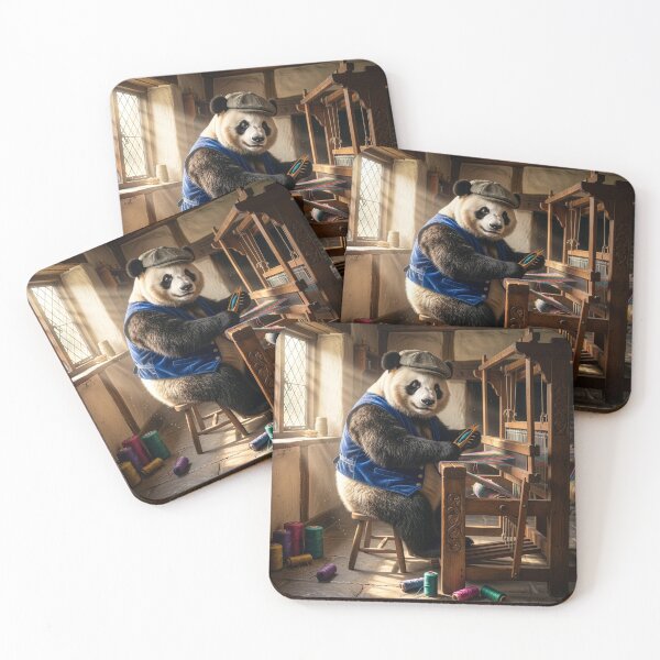 Item preview, Panda Weaves in His Cozy Cottage designed and sold by Tridentulus.
