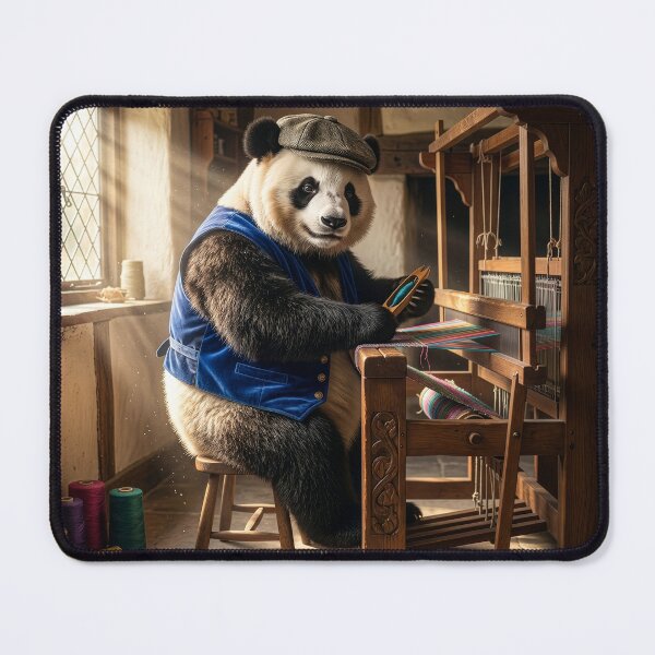 Item preview, Panda Weaves in His Cozy Cottage designed and sold by Tridentulus.