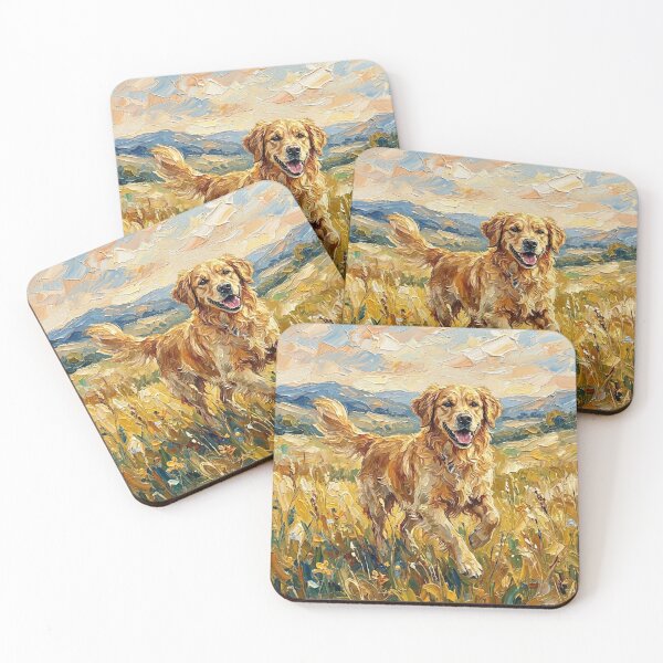 Item preview, Happy Golden Retriever designed and sold by AjaTrier.