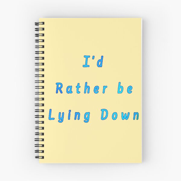 Item preview, I’d Rather be Lying Down  designed and sold by Amanda1775.