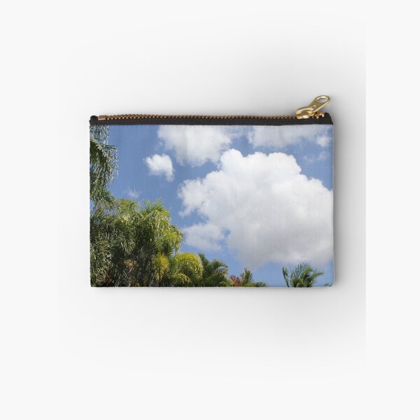 Item preview, Tropical Palm Trees Under Blue Sky Clouds designed and sold by 27Tammy27.