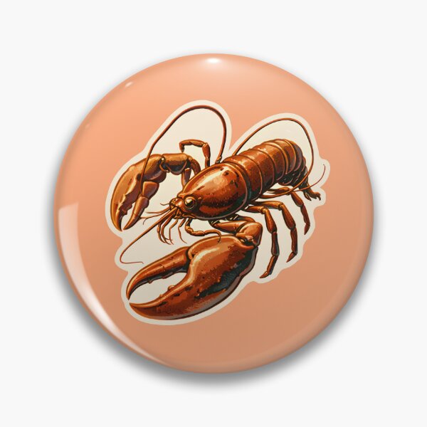 Item preview, Maine Lobster Watercolor designed and sold by ChemicalXShop.