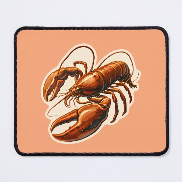 Item preview, Maine Lobster Watercolor designed and sold by ChemicalXShop.