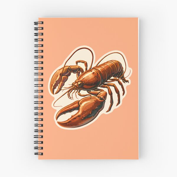 Item preview, Maine Lobster Watercolor designed and sold by ChemicalXShop.