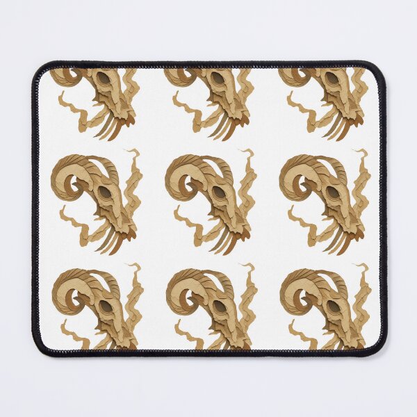 Item preview, Gothic Ram Skull Tattoo - Torn Paper Texture designed and sold by Ideniquo.