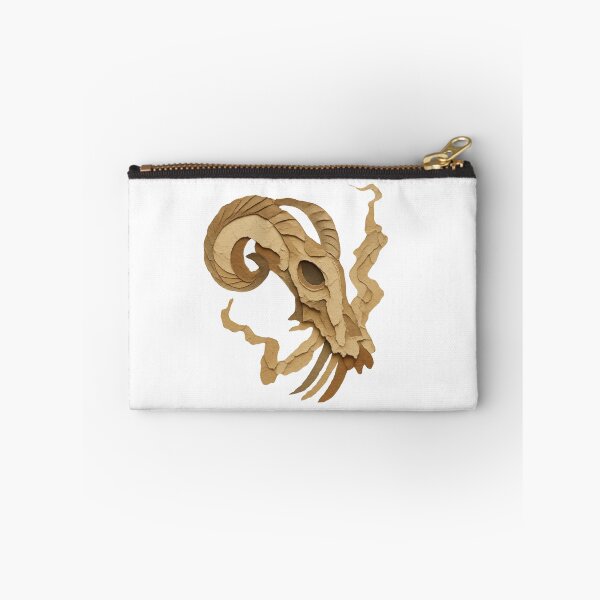 Item preview, Gothic Ram Skull Tattoo - Torn Paper Texture designed and sold by Ideniquo.