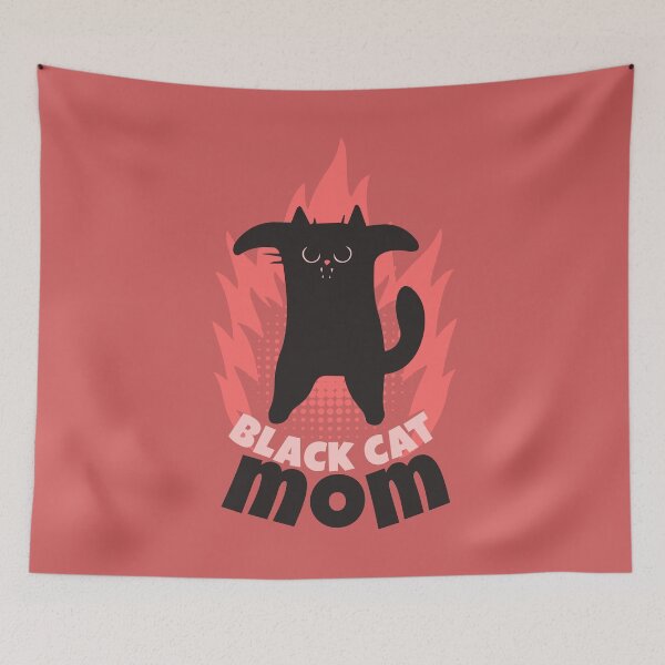 Item preview, Black cat mom designed and sold by Morcawork.