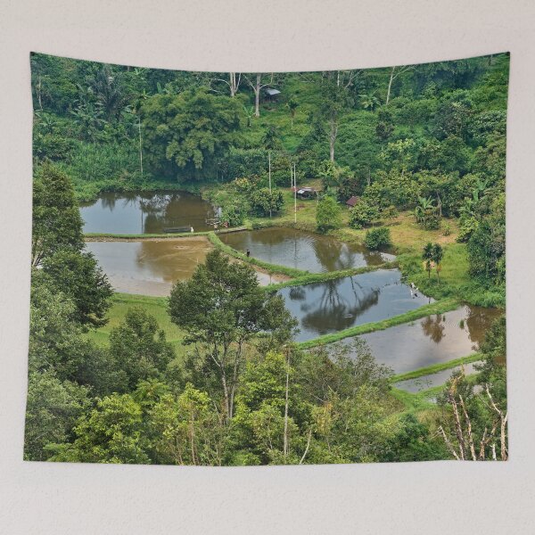 Item preview, Green and aquatic harmony in Western Sumatra designed and sold by franck380.