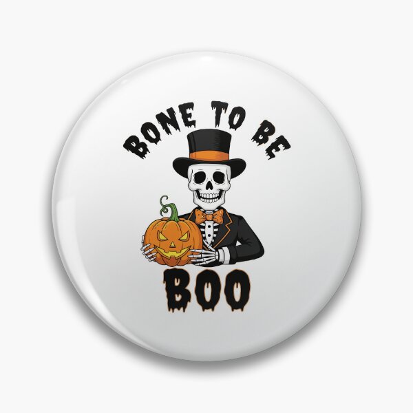 Item preview, Funny Halloween Skeleton Bone to be Boo Halloween designed and sold by Amir Faysal.