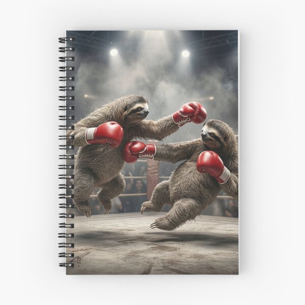 Item preview, Boxing Sloths Trade Blows designed and sold by Tridentulus.