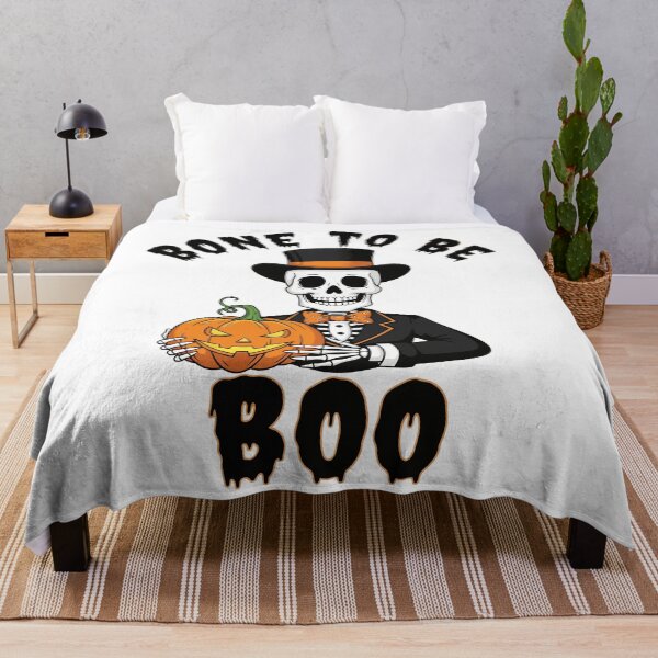 Item preview, Funny Halloween Skeleton Bone to be Boo Halloween designed and sold by Amir Faysal.