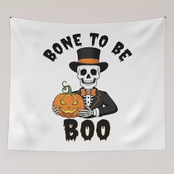 Item preview, Funny Halloween Skeleton Bone to be Boo Halloween designed and sold by Amir Faysal.