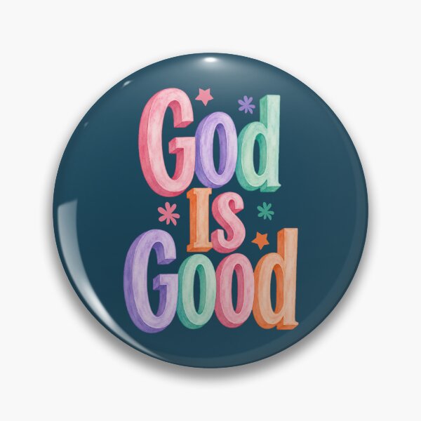 Item preview, God Is Good Pastel Christian Faith designed and sold by NosandEdgy.