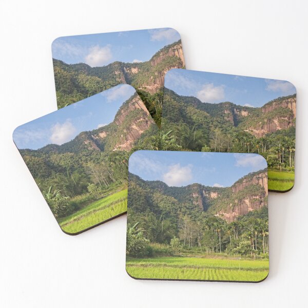 Item preview, The gentleness of the rice paddies contrasts with the sandstone giants. designed and sold by franck380.