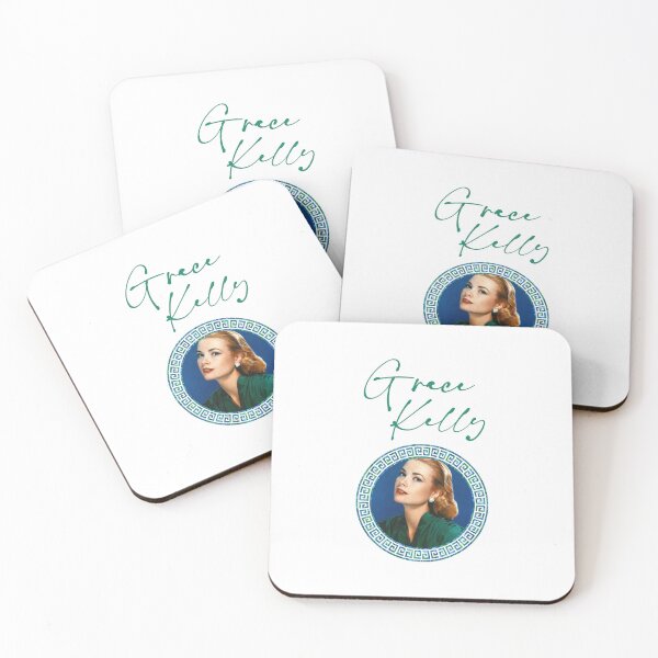Item preview, Grace Kelly Blue/Green (on White) designed and sold by PawsitiveMum3.