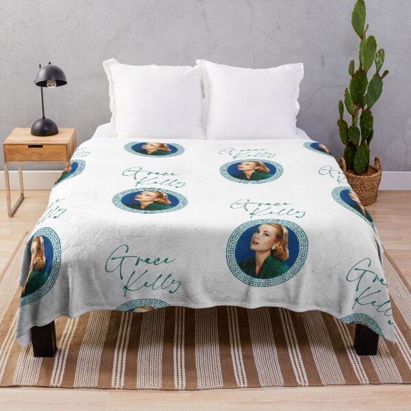 Item preview, Grace Kelly Blue/Green (on White) designed and sold by PawsitiveMum3.
