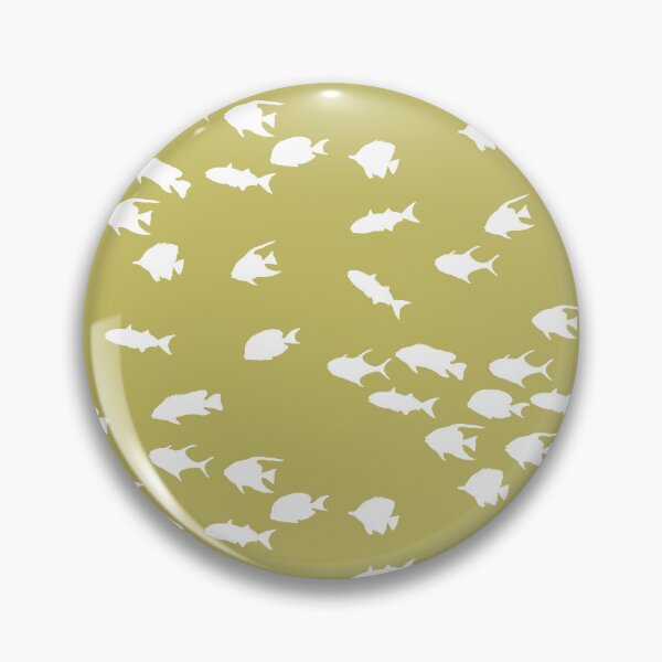 Item preview, Reef Fish on Chartreuse Green designed and sold by Moritza Jarman Design.