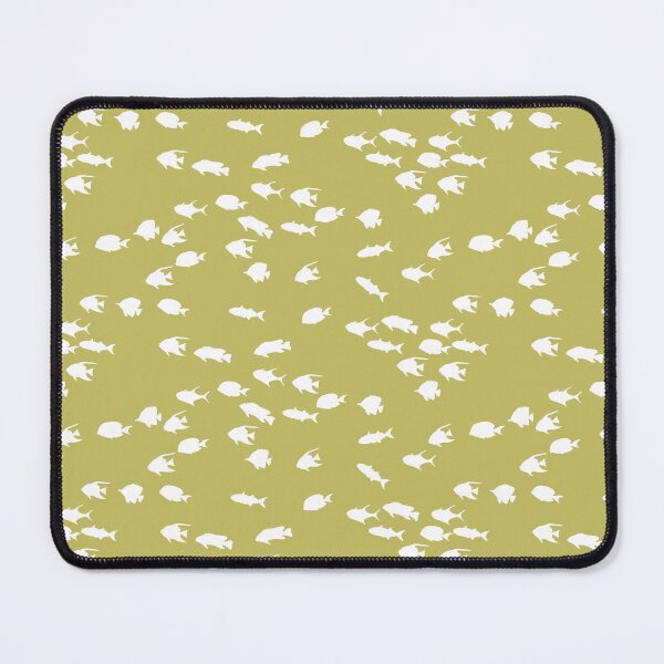 Item preview, Reef Fish on Chartreuse Green designed and sold by Moritza Jarman Design.