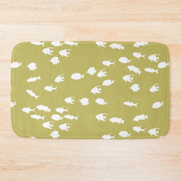 Item preview, Reef Fish on Chartreuse Green designed and sold by Moritza Jarman Design.