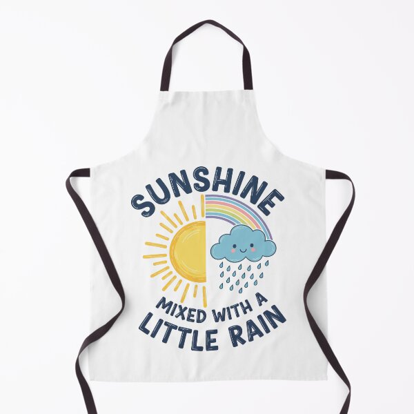 Item preview, Cute Rainbow Sunshine Mixed With A Little Rain Positive Quote designed and sold by Amir Faysal.