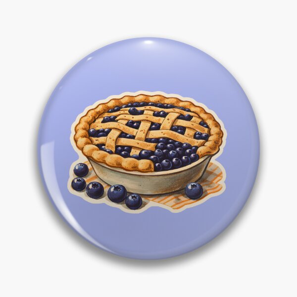 Item preview, Blueberry Pie Watercolor designed and sold by ChemicalXShop.