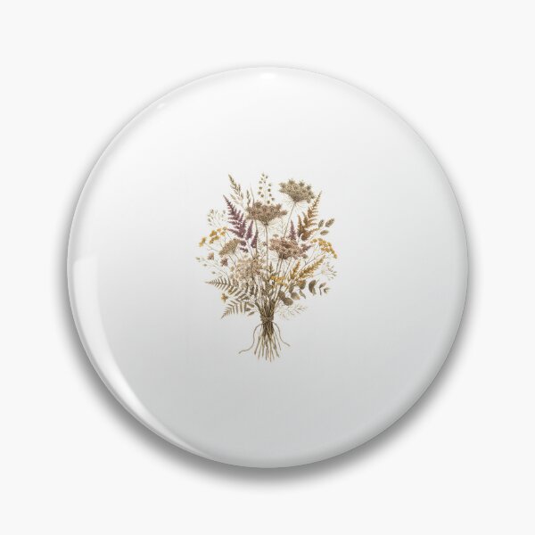 Item preview, Vintage Wildflower Bouquet Botanical Floral Gardening Nature Design designed and sold by kiralynstration.