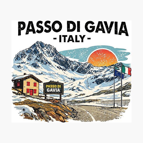 Item preview, Passo di Gavia designed and sold by clarkfraser.