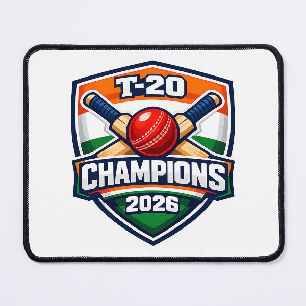 Item preview, India T20 Cricket Champions 2026 Victory Shield designed and sold by jokerkenm.