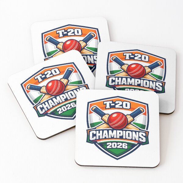 Item preview, India T20 Cricket Champions 2026 Victory Shield designed and sold by jokerkenm.