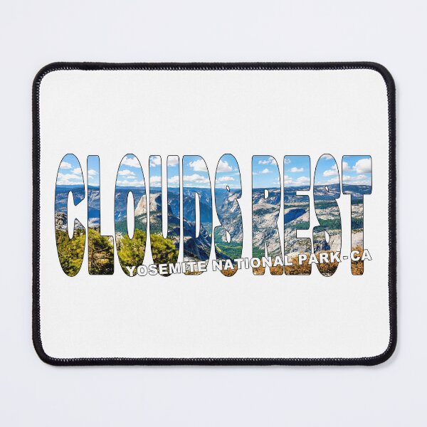 Item preview, CLOUDS REST Yosemite National Park CA - Sticker Shirt Half Dome Lookout designed and sold by Adam Gormley.
