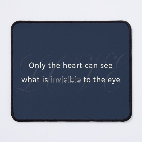 Item preview, Only the Heart Can See designed and sold by 213 Studio.