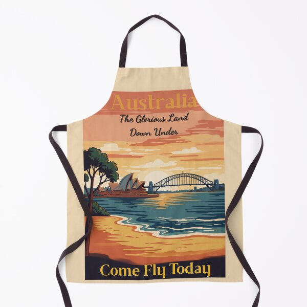 Item preview, Sydney Australia Vintage Style Travel Advert designed and sold by Dimensionality.