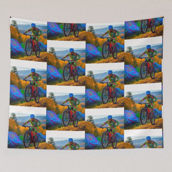Item preview, Colorful Graffiti Mountain Biking designed and sold by joinertees.